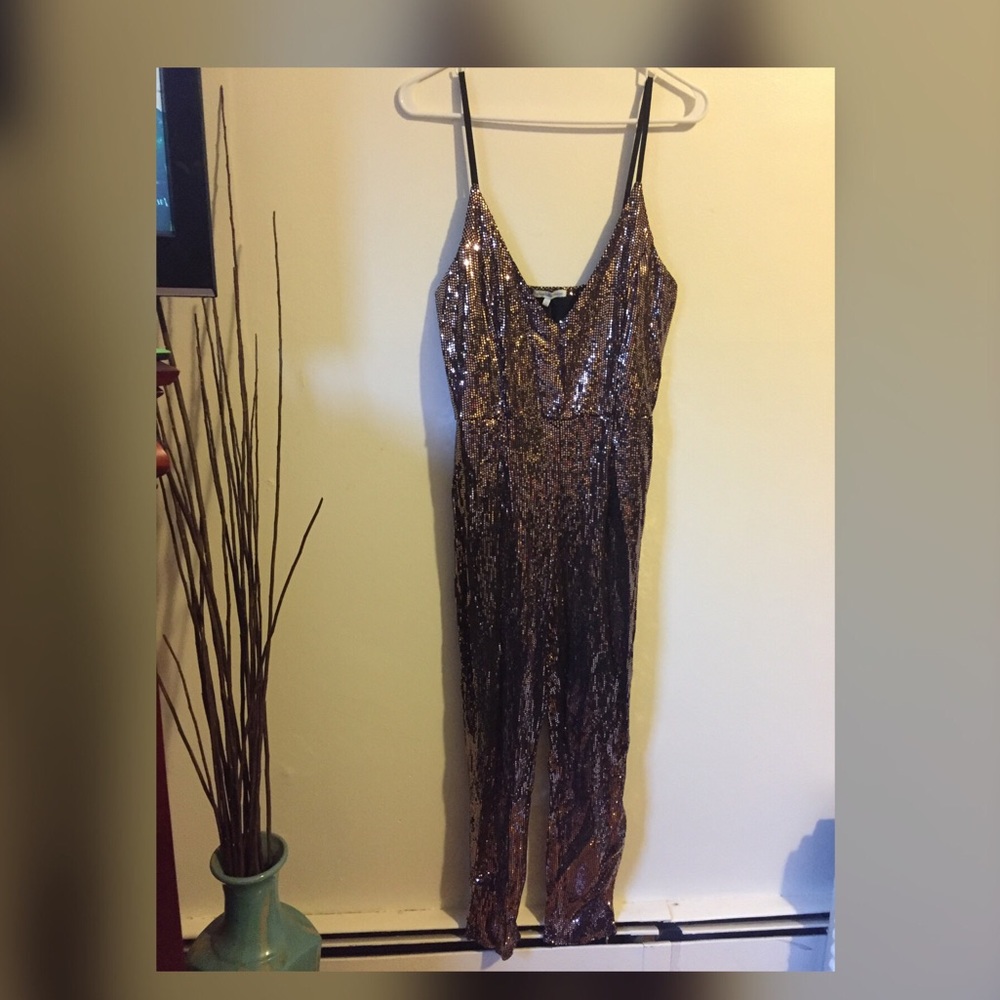 Sequined romper